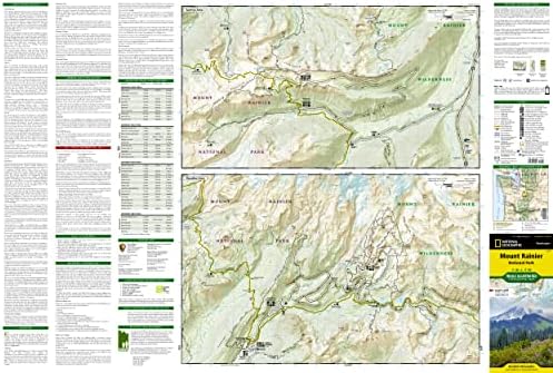 Mount Rainier National Park Map (National Geographic Trails Illustrated Map, 217) - Image 5